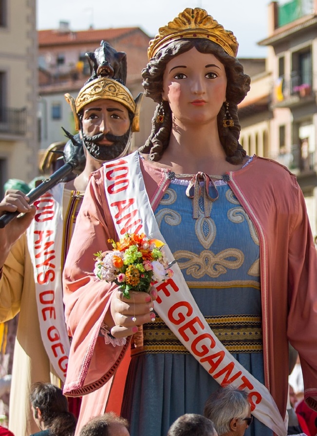 Expo 100 anys Gegants Museu del Ter imatge