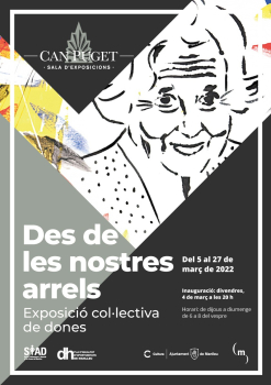 Cartell expo Manlleu 8M 2022