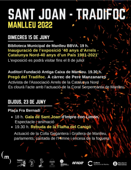 Cartell Tradifoc Manlleu 2022