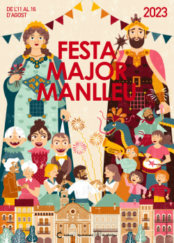 Cartell Festa Major Manlleu 2023