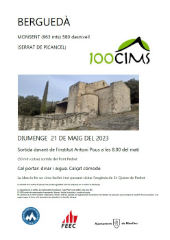 Cartell 100 Cims 21-5-23