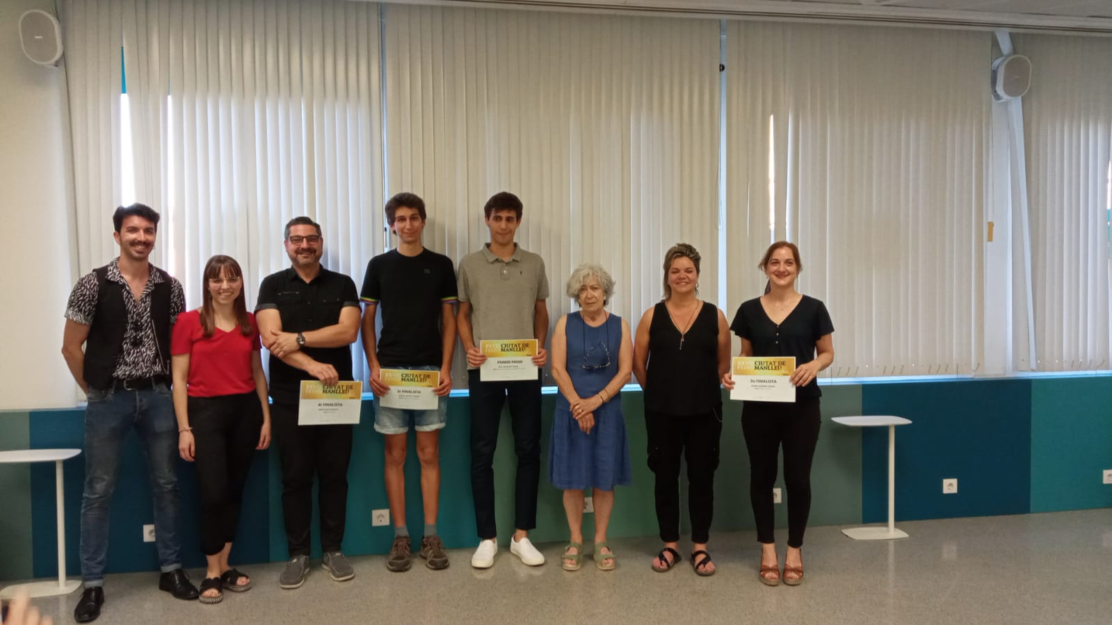 Premiat i finalistes Premi Narrativa Manlleu 2022
