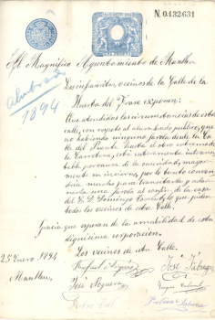 Faroles carrer horta.jpg